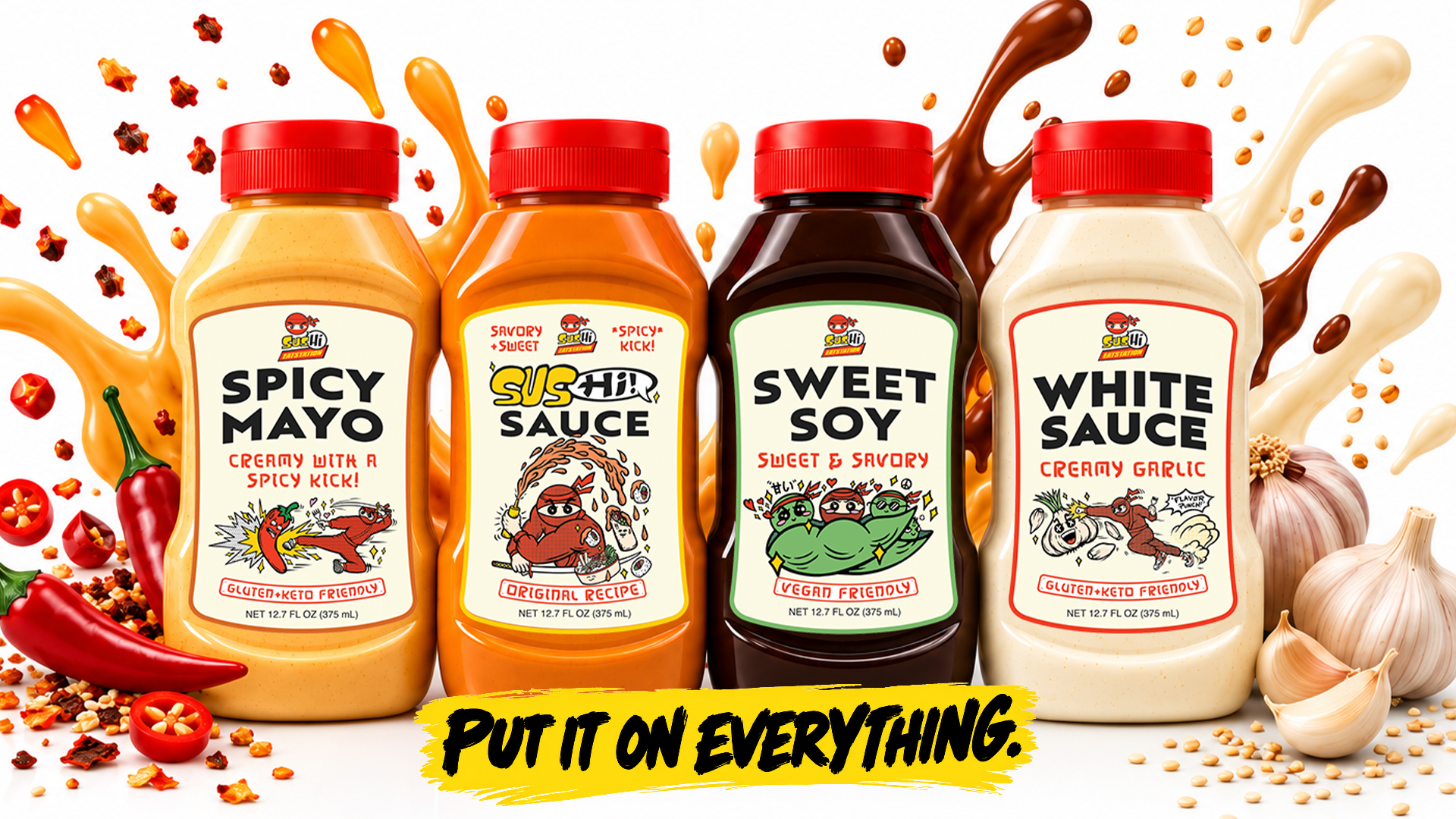 Four Sauces, Endless Possibilities: Bring the Dojo Home