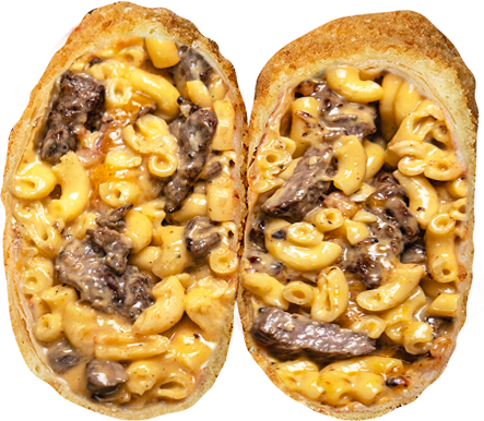 Steak Mac & Cheese Crunch Burrito