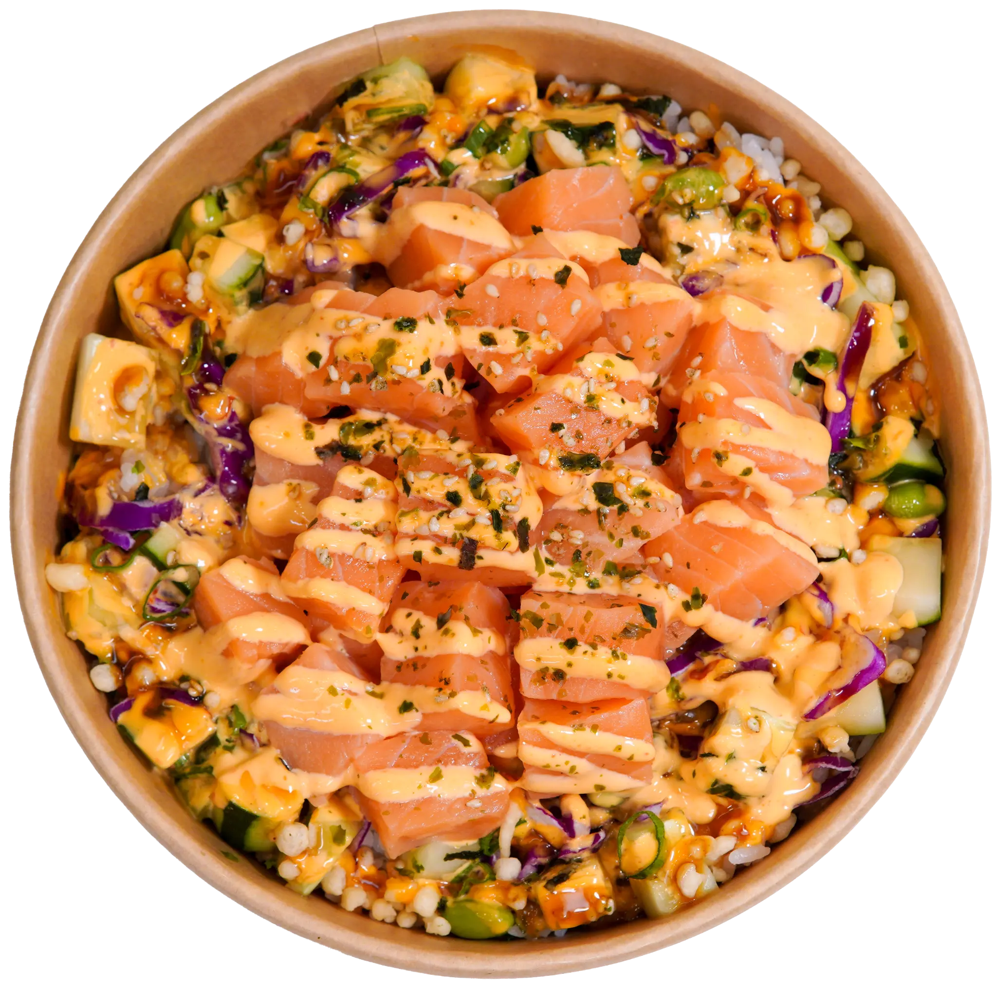 Crazy Rich Salmon Bowl