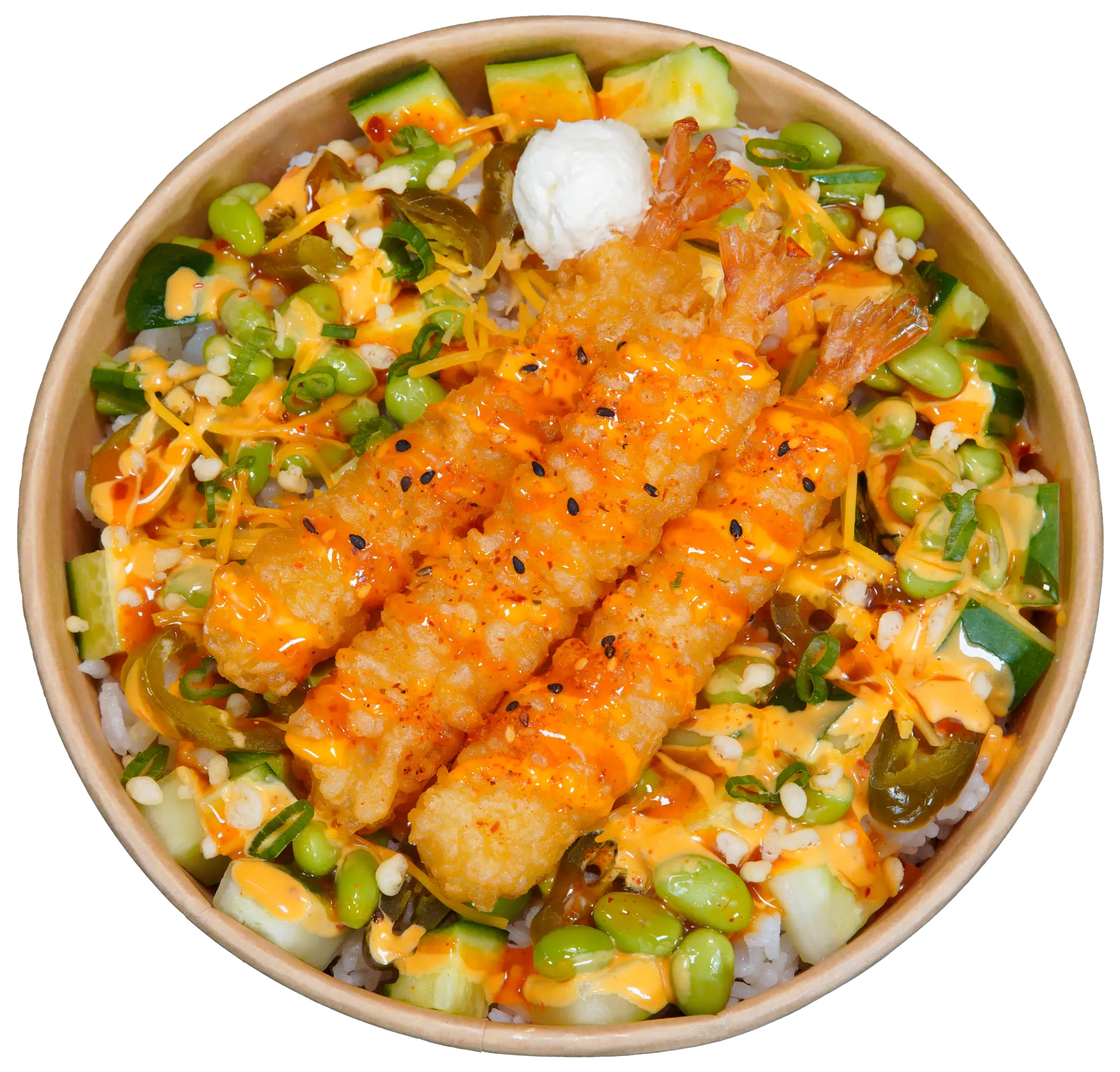 Boom Boom Shrimp Bowl